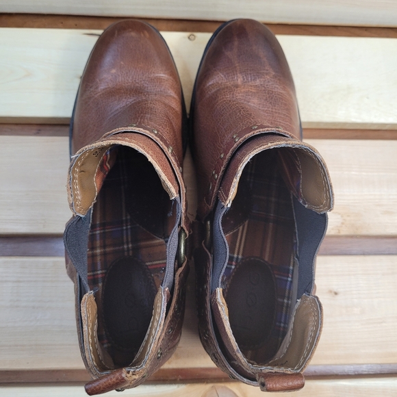 B.O.C Born Concept Claudette Leather Ankle Boots women size 9.5 - Picture 8 of 10